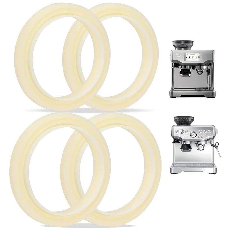 Breville 878/870/860/840/810/500/450 용 4PCS Brew 그룹 헤드 씰 가스켓 54Mm 그룹 헤드 교체 예비 부품 부품
