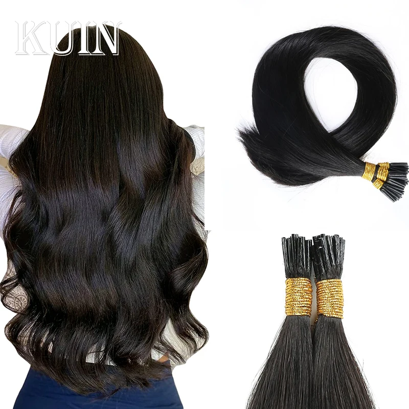 

Keratin I Tip Human Hair Extension Hair Straight Machine Made Remy Hair Extensions 50pcs/ Set Straight Ombre Color Free Shipping