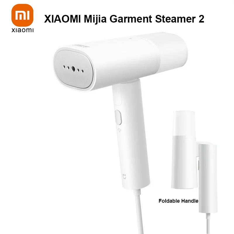 

Оригинальный отпариватель для одежды XIAOMI Mijia 2, портативный ручной паровой утюг для одежды, гладильная машина со складной ручкой для путешествий