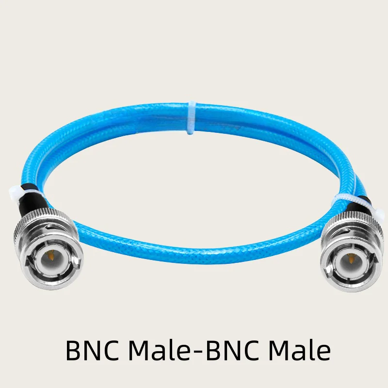 

RG142 синий мягкий двойной экранированный кабель BNC штекер-гнездо коаксиальный радиочастотный кабель