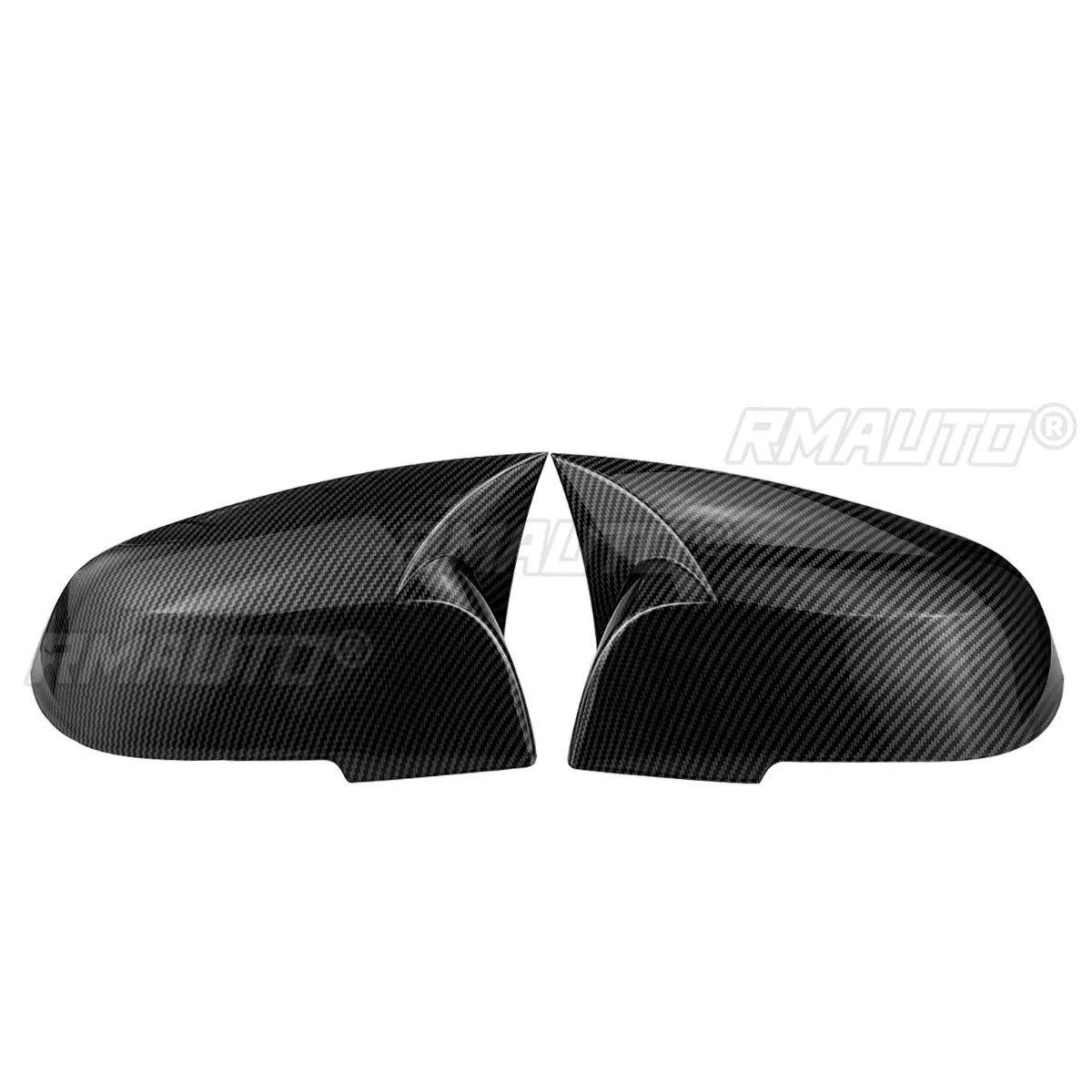 BMW 3シリーズ F30 F35 F32 2013-2019用カーリアビューカバー、サイドミラーカバー、リアビューカバー、ボディキット、カーアクセサリー