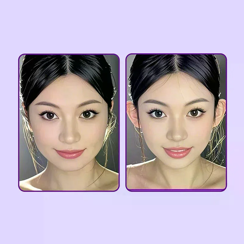 สติกเกอร์ซิลิโคนรูปหูเอลฟ์ 4D รุ่นอัพเกรด แผ่นแปะแก้ไขรูปทรงหูแบบติดเอง ใช้ซ้ำได้ สติกเกอร์หน้าวี ใช้งานง่าย แผ่นแปะเสริมรูปทรงหู