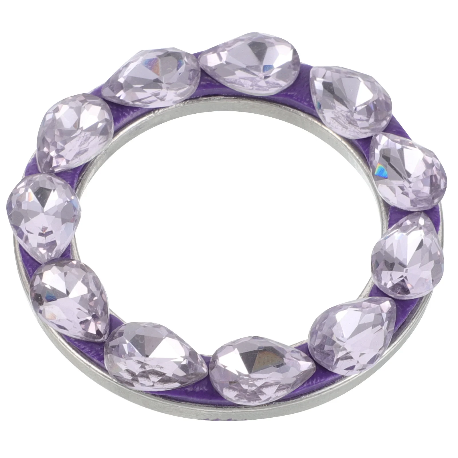 

Sparkling Rhinestone Car Engine Start Button Cover Bling Push Start Button Cover Car Interior Decoration Women