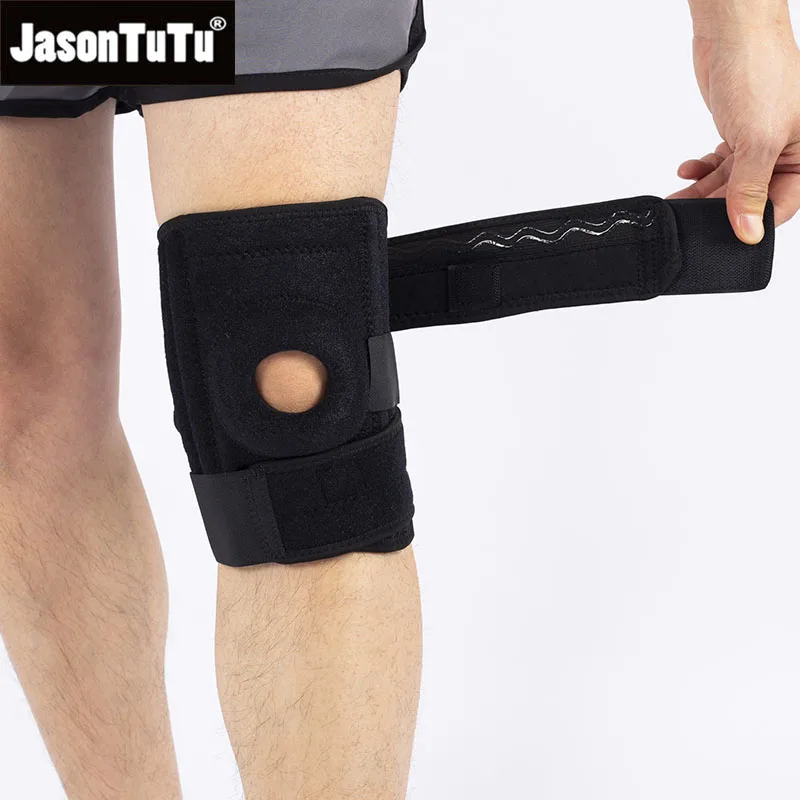 JASONTUTU 1PCS Orthopedic Knee Brace Support Joint Pain Relif Patella Protector Adjustable Sport Kneepad Guard Meniscus Ligament