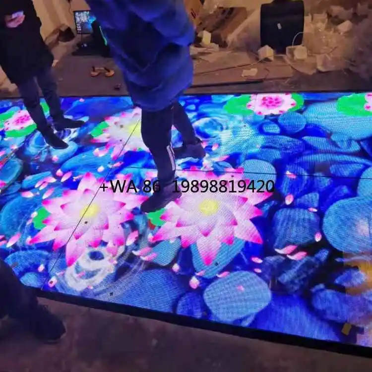 Customizable Game Floor Interactive LED Stage Screen Interactive LED Floor