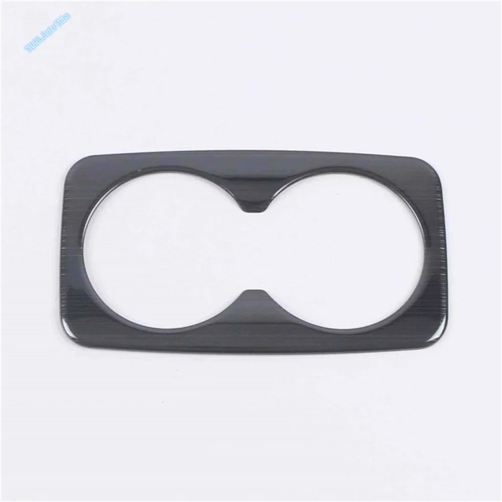 Stainless Head Lights Switch / Glove Storage Box / Water Cup Holder Cover Trim For Ford Escape / Kuga 2020 - 2024 Accessories