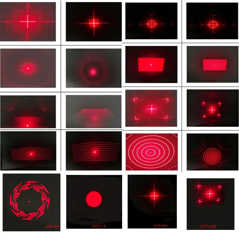 5mmx5mmx0.3mm Laser Projection Grating Diffractive Optical Element(DOE) Lens DG Light Pattern Stage Star Lighting Effect