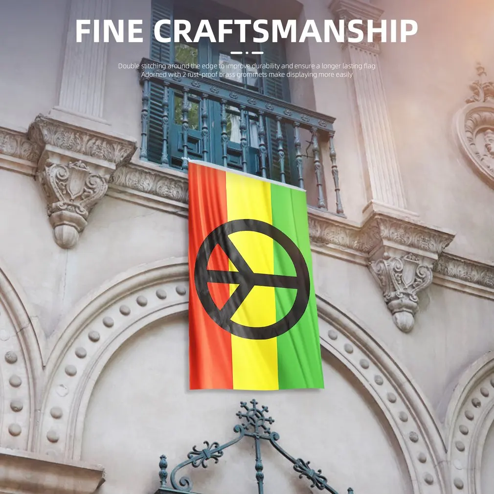 90*150 سنتيمتر العلم ثلاثية الألوان السلام العلم الوطني راية مكتب النشاط موكب مهرجان ديكور المنزل أعلام باتريوت