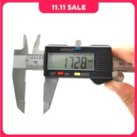 Pachometer Digital Vernier Calipers Electronic Micrometer Measuring Tools Accessories Caliper Tools For Woodwork Black Regular