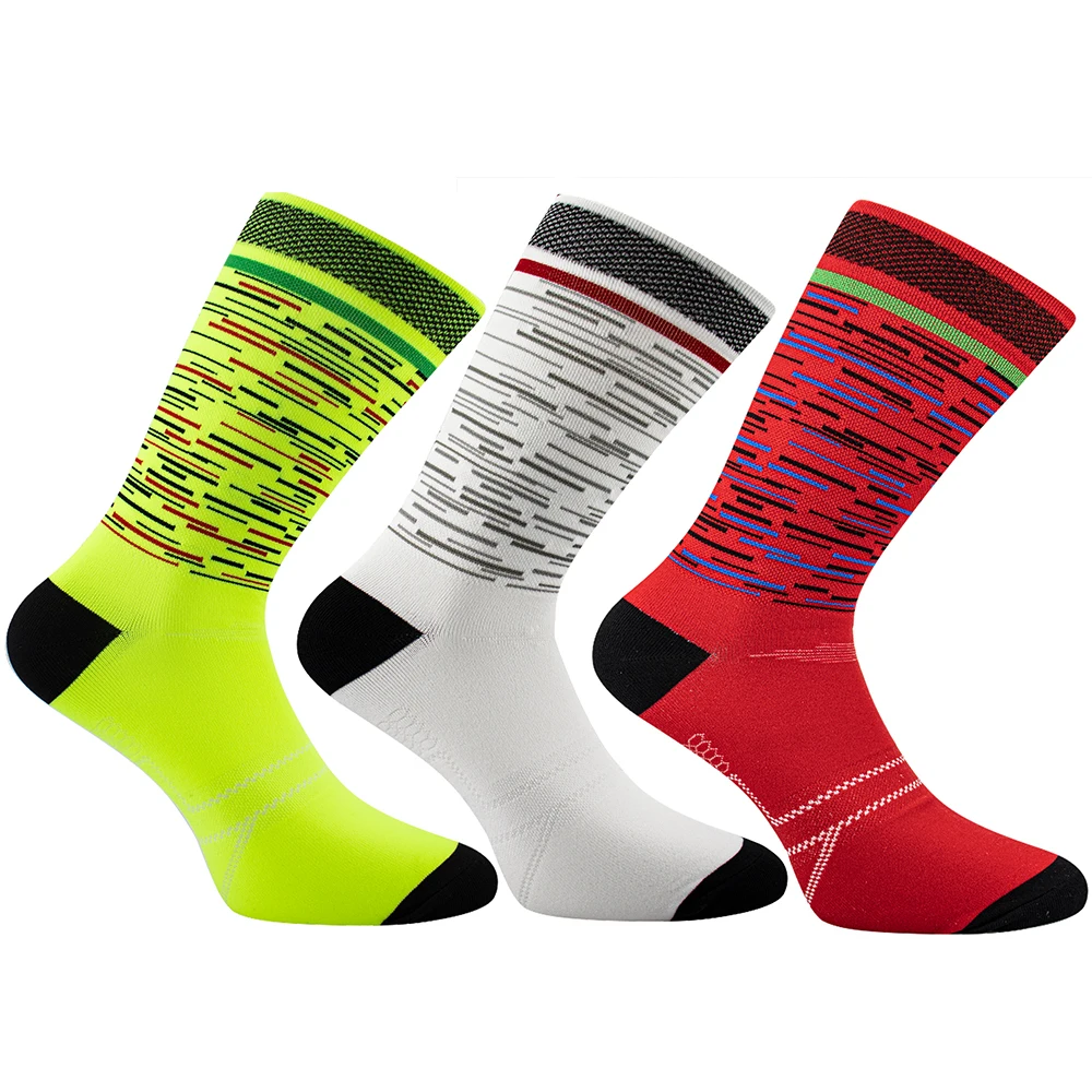 style Sports Breathable Cycling Outdoor New Socks Bike Socks Baketball Socks Men Women Running Footwear