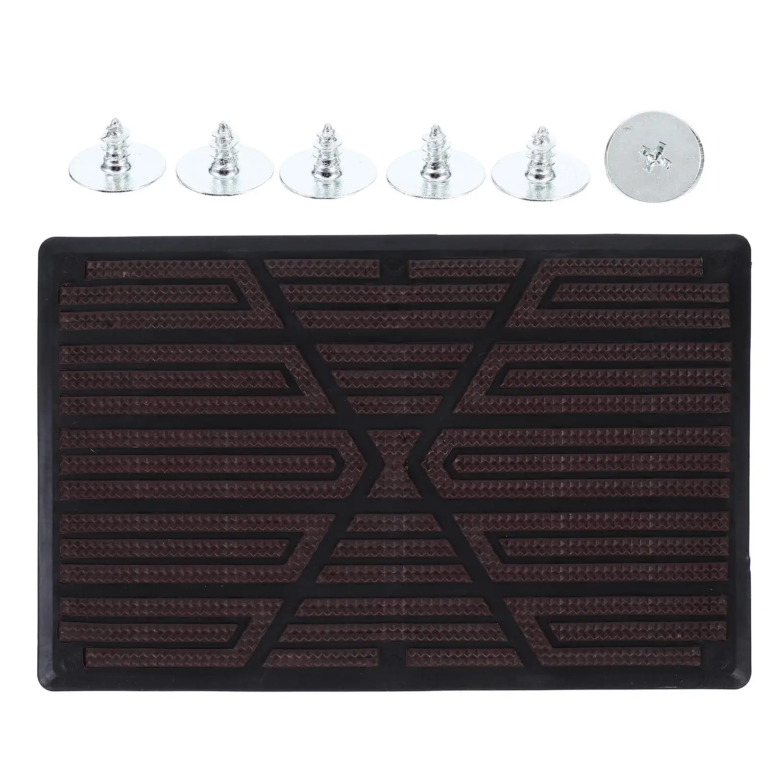 

Car Rubber Mat Non Slip Driver Side Repair Patch Pedal Cover Floor Mats Accessories Car Safety Foot Pads