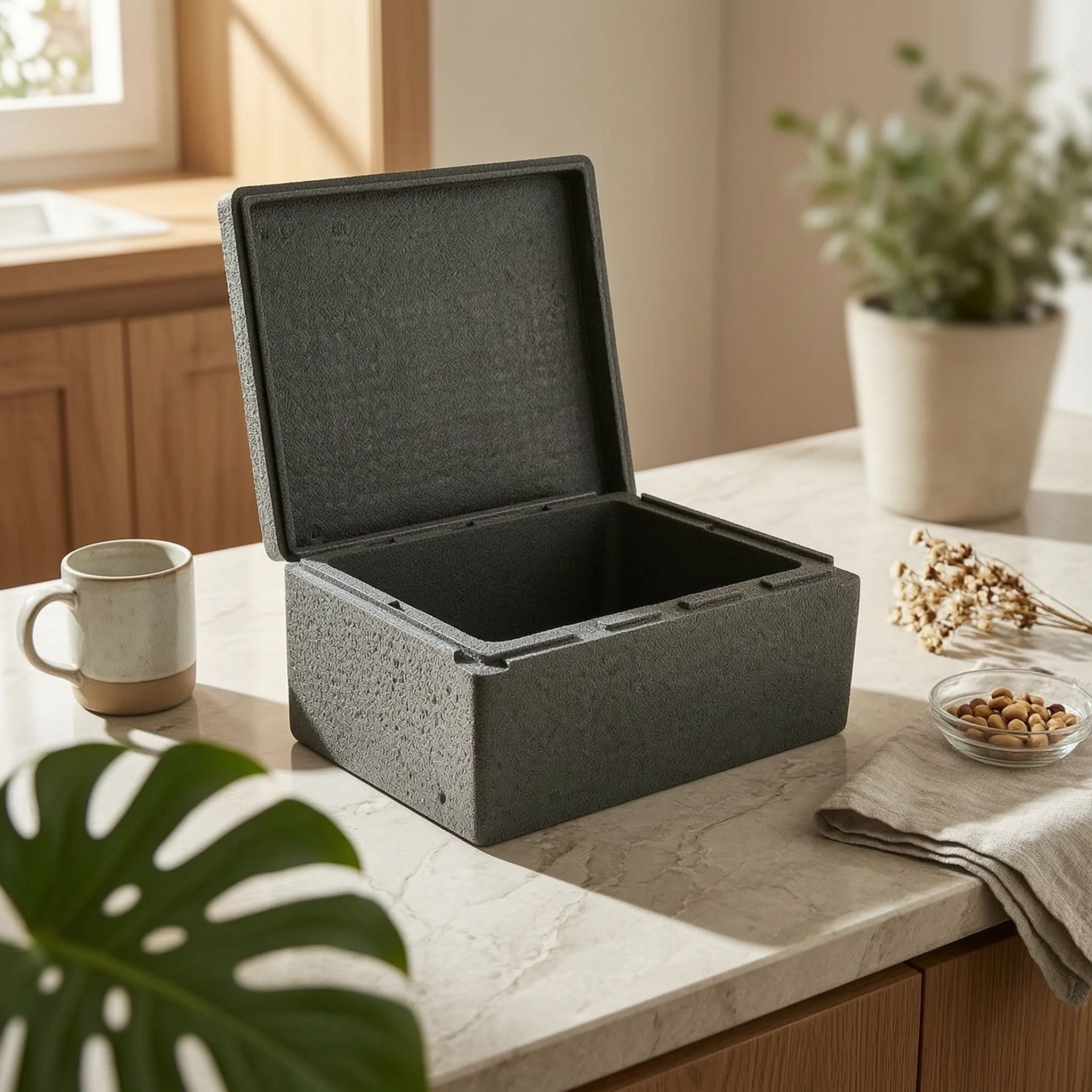 Insulated Storage Box Lightweight Insulated Food Box Container Easy to Clean Odor-Resistant for Caterers, Catering