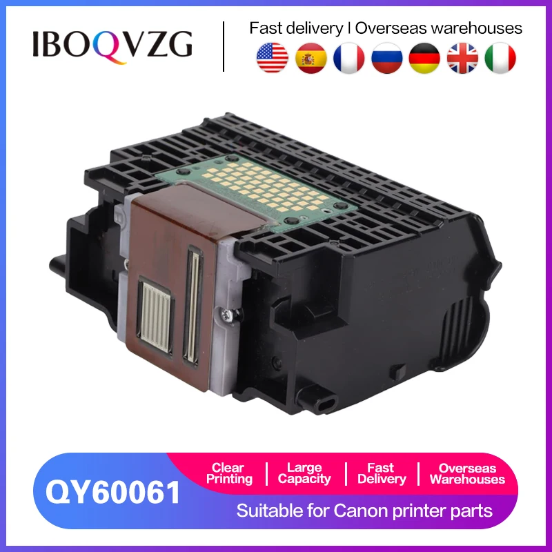 

IBOQVZG 100% Test QY6-0061 QY6-0061-000 Printhead Print Head For Canon iP4300 iP5200 iP5200R MP600 MP600R MP800 MP800R MP830