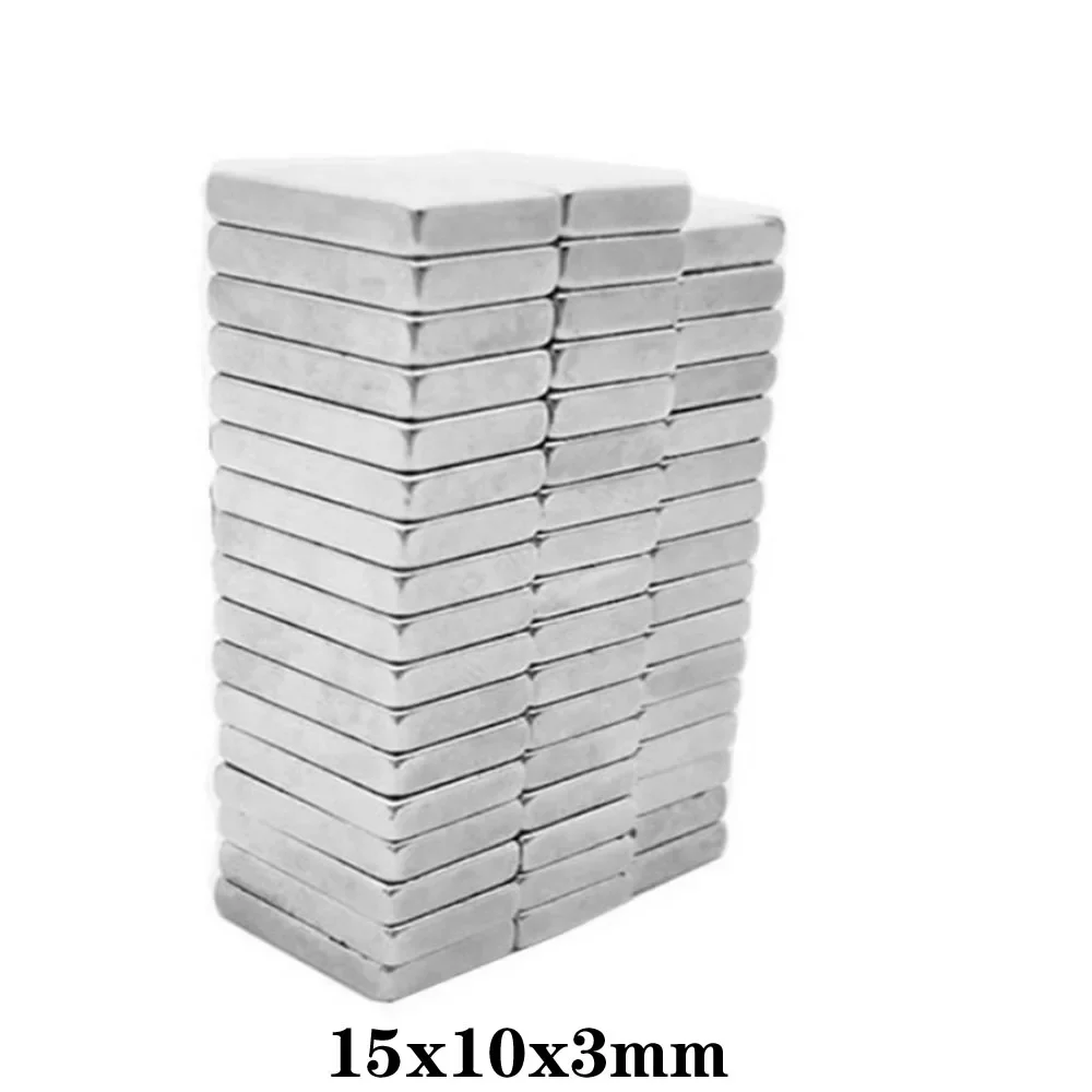 15x10x3mm Quadrate Powerful Magnet  15x10x3mm For Home Refrigerators, Offices DIY15*10*3