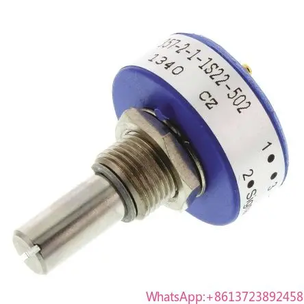 

357-2-1-1S22-502 Vishay 5kΩ ±20% Linear Conductive Plastic Potentiometer