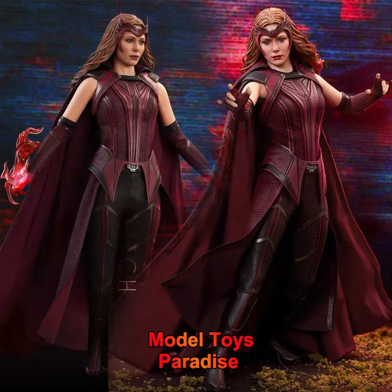 

HT HotToys TMS036 1/6 Collectible Toys Scarlet Witch 4.0 Wanda Vision Woman Soldier Super Hero 12'' Action Figure Model Gifts