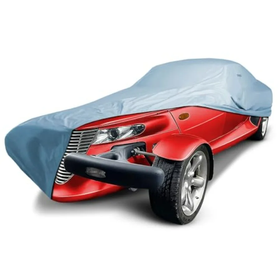 

Car Cover for Chrysler Prowler 1997-2002 Heavy-Duty Waterproof Polyester, Black, UV/Snow/All-Weather Protection, Custom Fit wit
