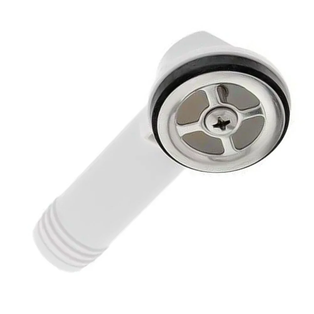 Relacement Overflow Pipe Kitchen Accesories Sink Replacement 125351 ABS Easy To Install Joint Round Overflow Head