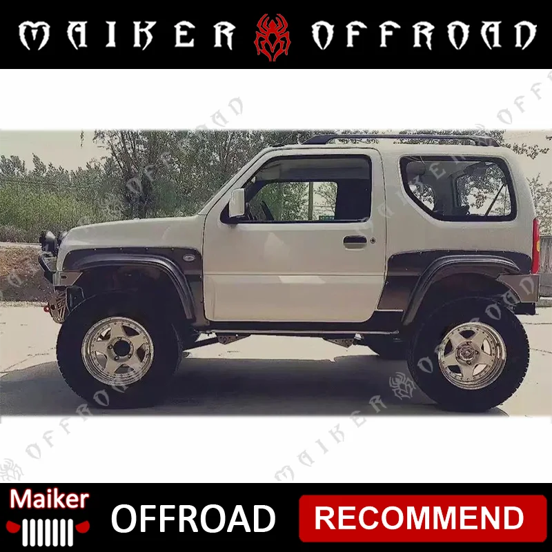 Auto body system car part fender flares for suzuki jimny splash mud guard mudguard mudflap 4x4 Exterior Accessories from maiker