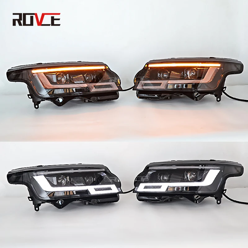 

ROVCE For Land Rover Range Rover Vogue L405 2013-2017 Upgraded to 2023 New Style LED Headlight Lamp Assembly Modified Light