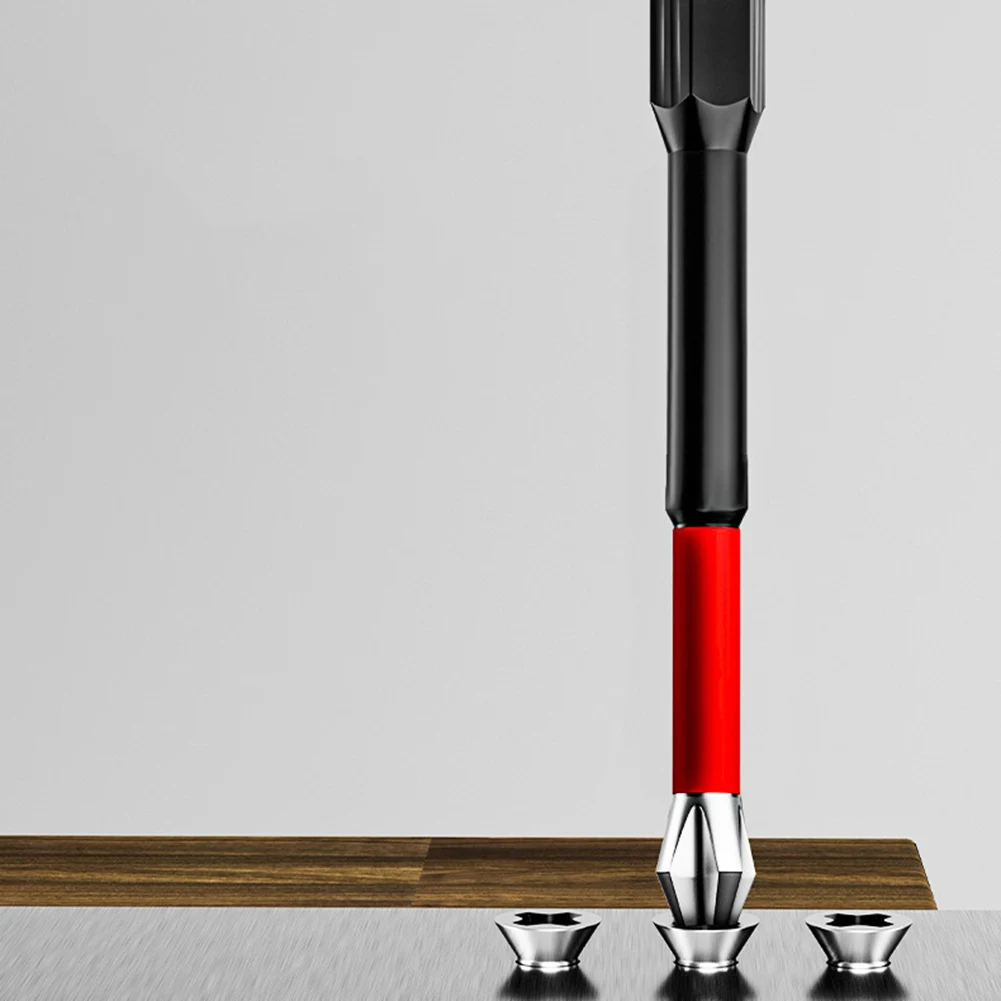 

Heavy-duty Electric Tool Kit Hex Shank Power Drill Accessories Hex Shank Bits Precise Drilling 150mm Length Hardened Drill Bits