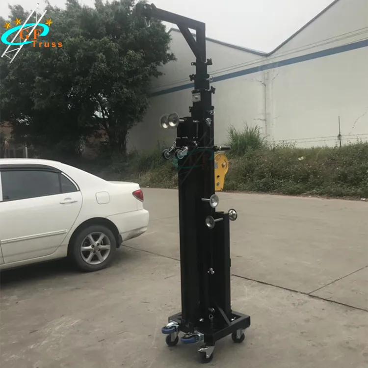 Line Array Speaker Truss Crank Stand Heavy-duty Elevator Tower Crank Stand