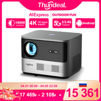 ThundeaL TDA6 Full HD Projector 1080P 2K 4K Video Home Theater Auto Focus 5G WiFi Android Projector TDA6W 3D Portable Proyector