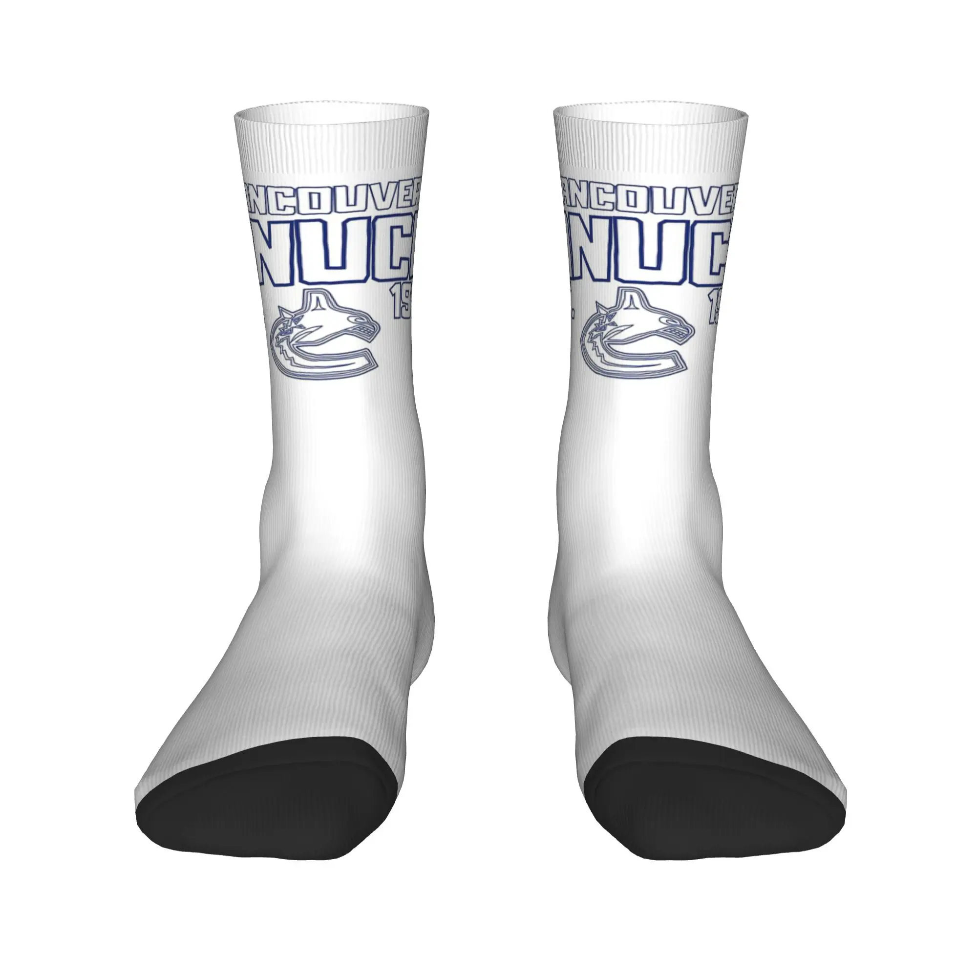 جميع المواسم فانكوفر كانوكس هوكي كندا الجوارب Harajuku جوارب الرياضة الأوسط جوارب أنبوبية لينة للرجال النساء هدية عيد ميلاد