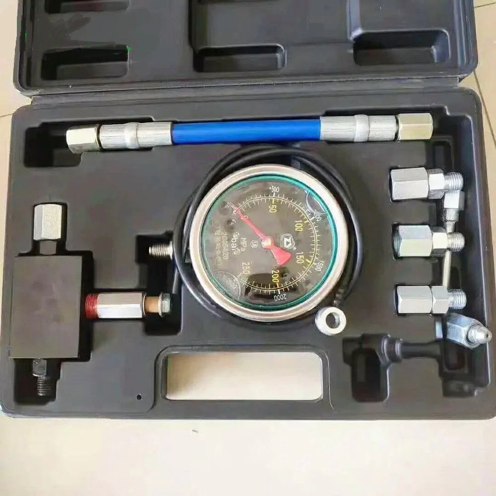 

2500bar High Pressure Common Rail Pump Plunger Test Tool Set with Limiting Valve, Diesel Piston Repair