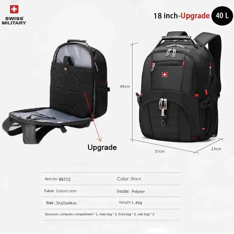 15 inch laptop backpack mens Waterproof Laptop Backpack Men 15inch Multifunction Anti theft Backpack USB  Charging Male Travel School Backpacks – plentifultravel