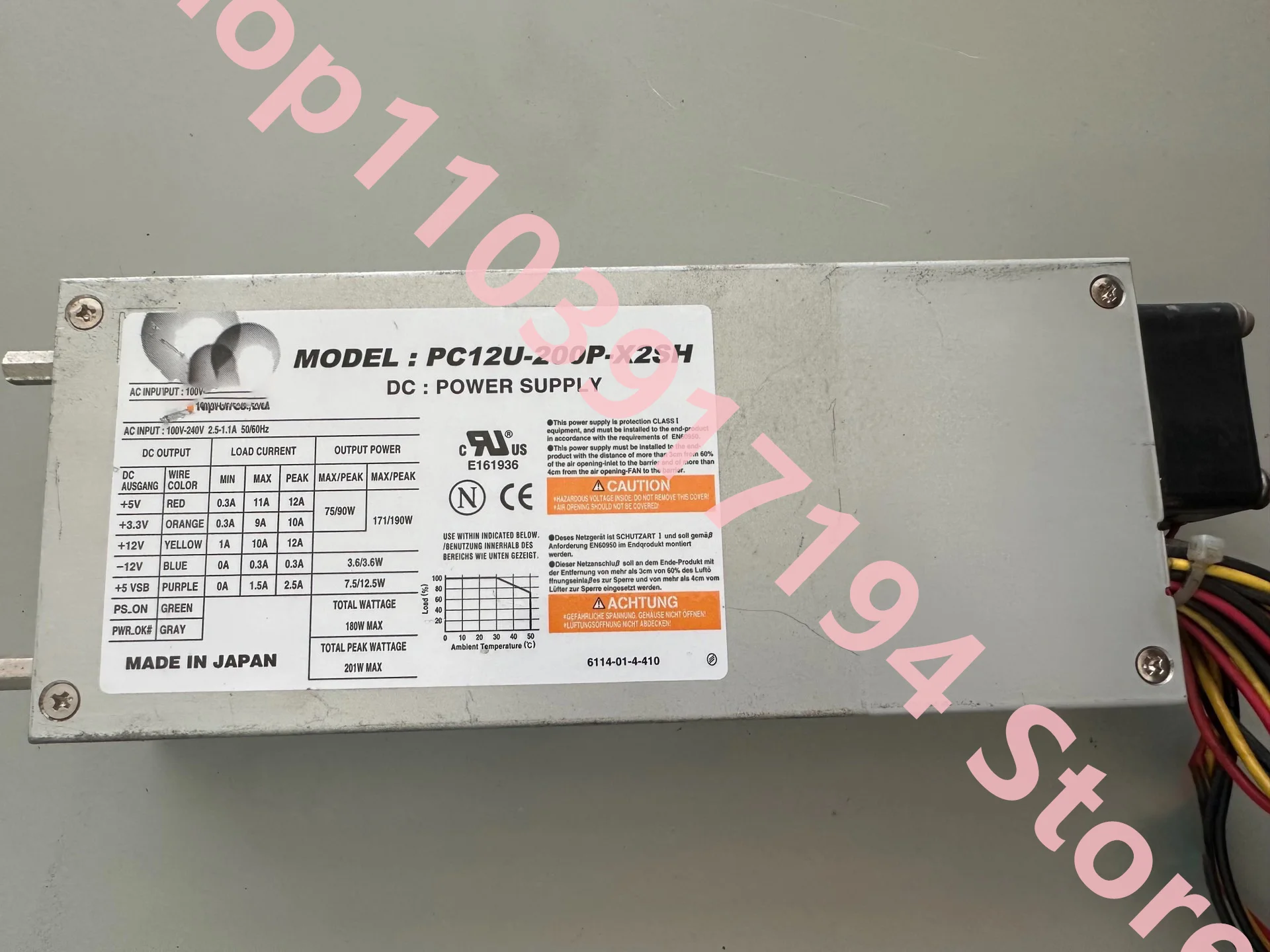 FOR  Nipron DC regulated power supply PC12U-200P-X2SH