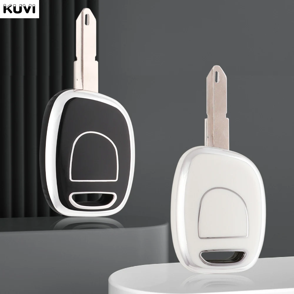 

Fashion TPU Car Remote Key Case Cover Shell Fob For Renault Master Kangoo Clio Twingo 1 Button Keyless Holder Protector