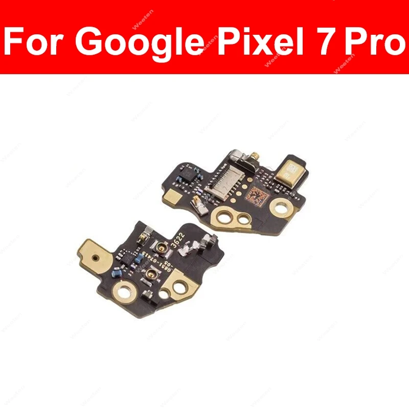 For Google Pixel 6 Pro 7 Pro Flashlight Flex Cable with Microphone Rear FlashLight Sensor Microphone Small Board Flex Ribbon