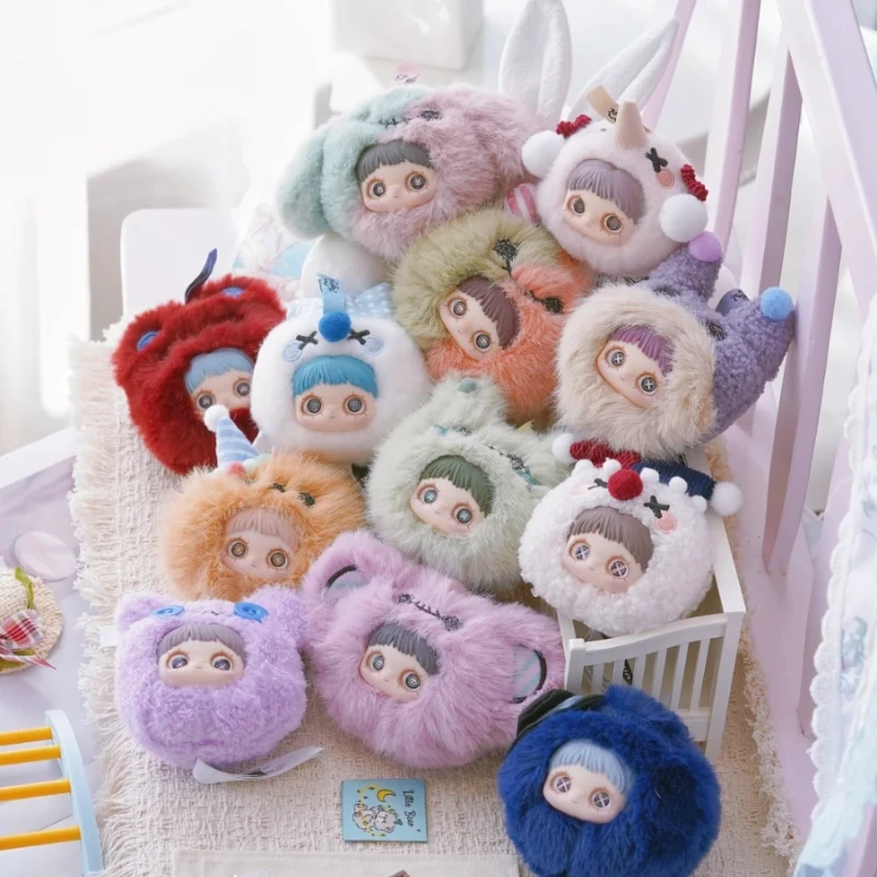 

New Maymei Authentic Crazy Circus Blind Box Plush Keychain Bag Pendant Cute Doll Toy Trendy Collectible For Girls Birthday Gifts