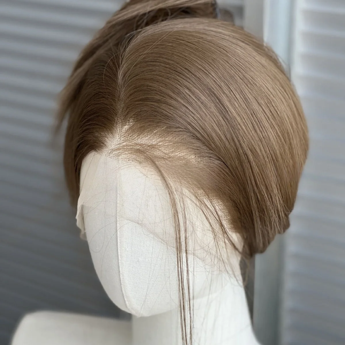 여성용 브라운 레이스 프론트 가발 26인치 롱 스트레이트 번 헤드 13*4 레이스 가발 고품질 합성 레이스 가발 자연스러운 데일리용