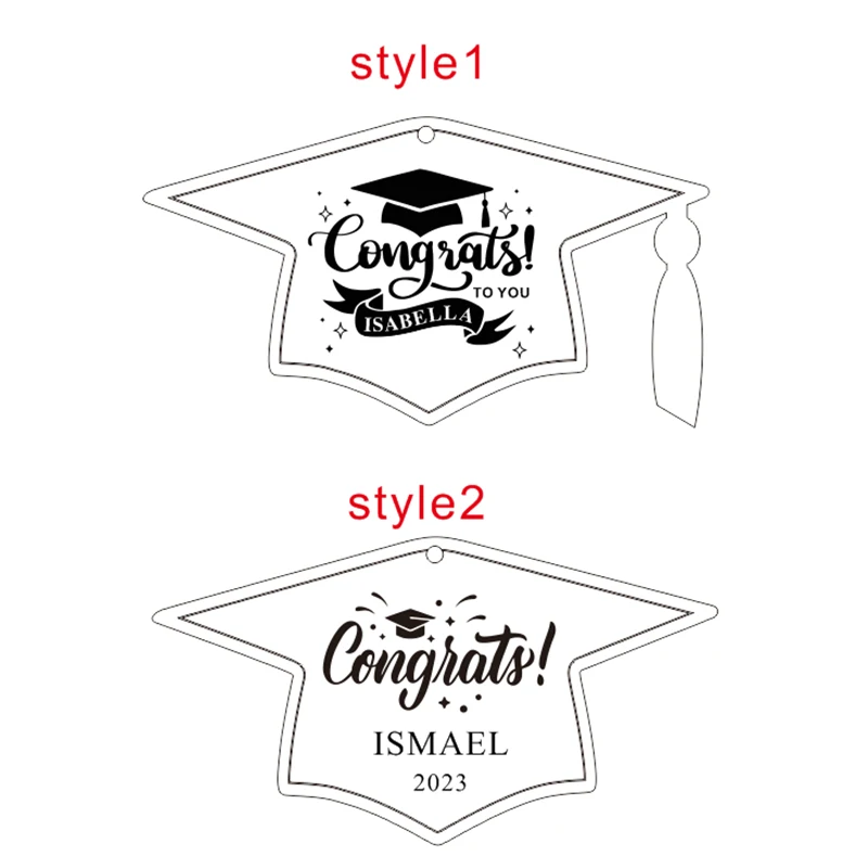 Personalized Congrats Class of 2023 Keychain Name Cap Decoration Gift,Class of 2023 Graduation Keychain.Friendship Gift Keychain