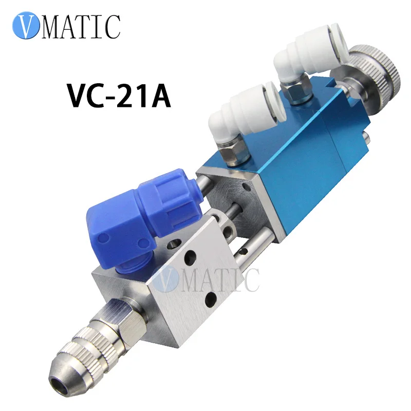 Free Shipping High Precision Needle Off Medium-High Viscosity Fluid Dispensing Valve Glue Dispense Nozzle Valve