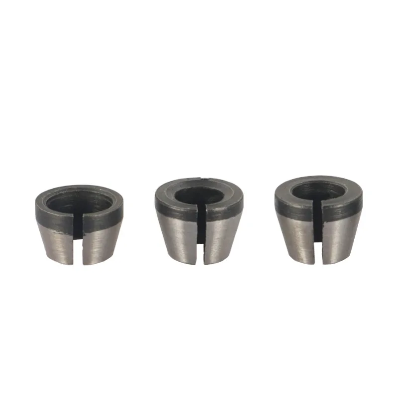 3Pcs 6mm 6.35mm 8mm Milling Cutter Collet Adapter Engraving Trimming Machine Chucks Trimmer Router Bit Accessories Tool