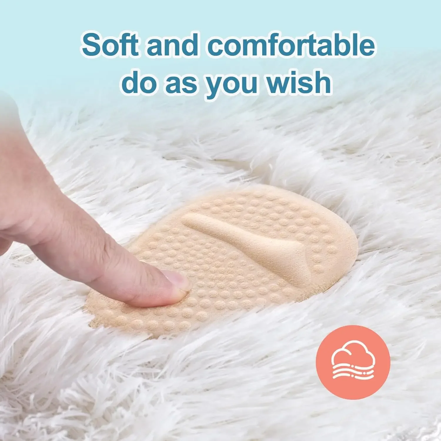 2 Sets Heel Pads, Ball of Foot Cushions, Metatarsal Pads,shoe inserts for women,All Day Foot Pain Relief, Extra Comfort, No More Soreness(Beige&Black) view 4