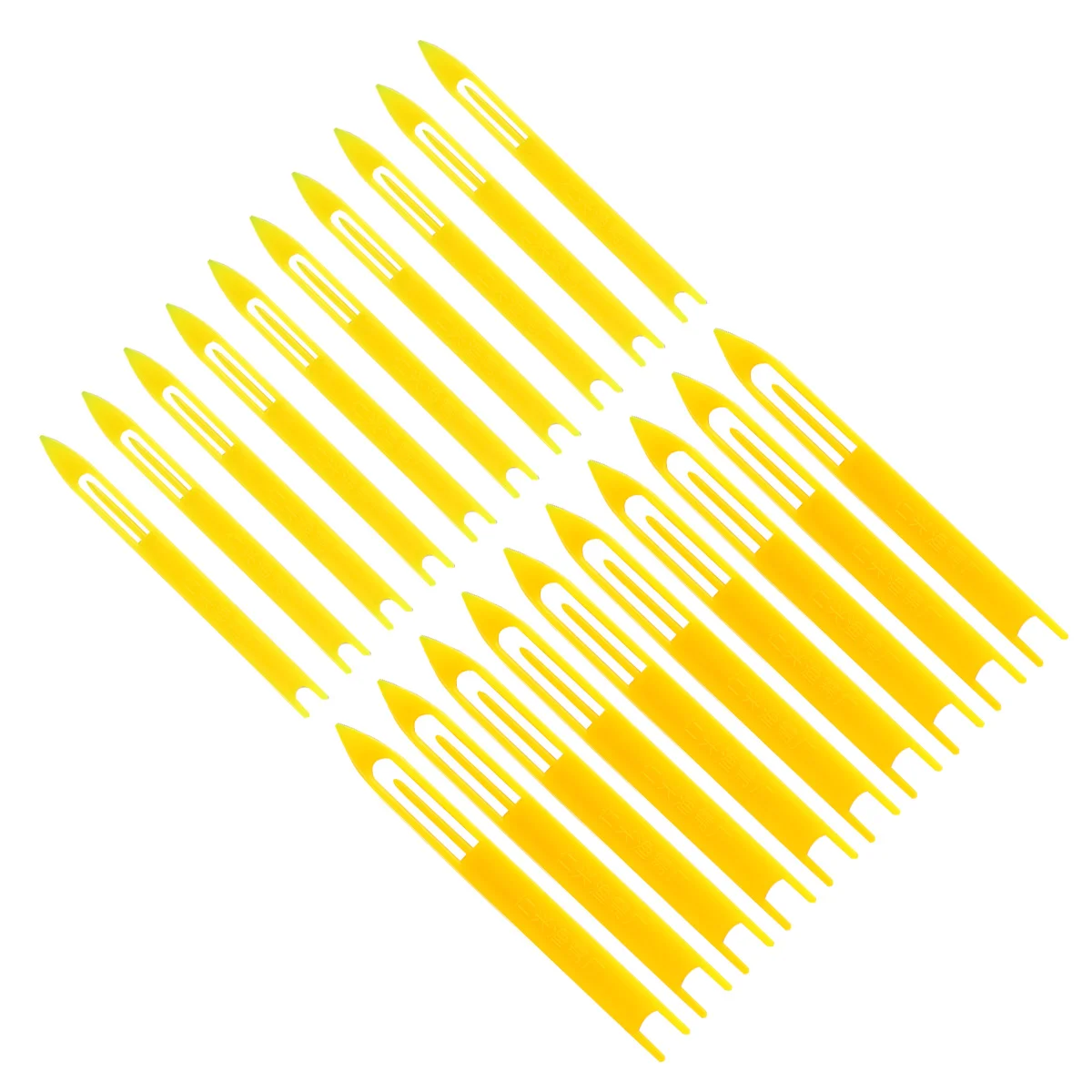 

20 PCS Fishnet Needle Shuttle Tool Knitting Accessories Fishing Sewing Repair Plastic