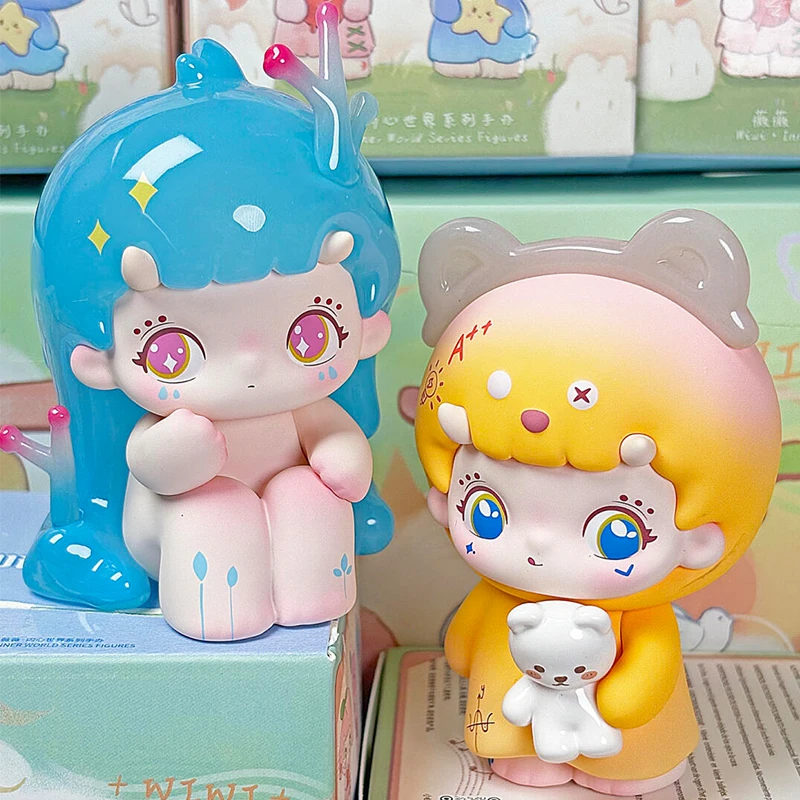 Authentic Weiwei Inner World Blind Box Cute Anime Cartoon Figure Desktop Decoration Collection Q Version Toy Trendy Holiday Gift
