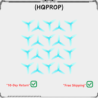 10Pairs HQPROP T2.5X2X3V2S 2520 3-Blade PC Propeller for RC FPV Racing Freestyle 2.5Inch Toothpick Cinewhoop Ducted Drones