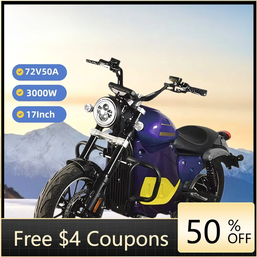 

RsSports car high power watt electric motorcycle 72v lithium battery high speed long distance ex-factory price chain drive