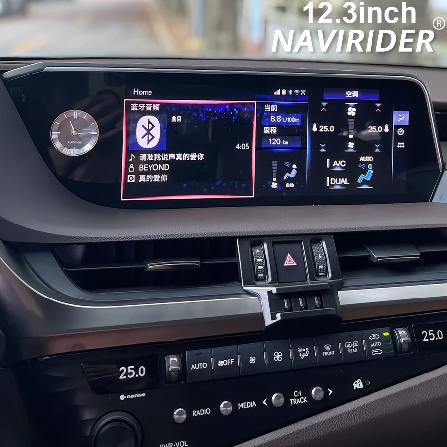 Navigation Carplay Car Radio Car GPS Stereo BT For Lexus ES ES300h ES350h ES300 ES330 ES350 2018-2021 Android 15 Touch Screen
