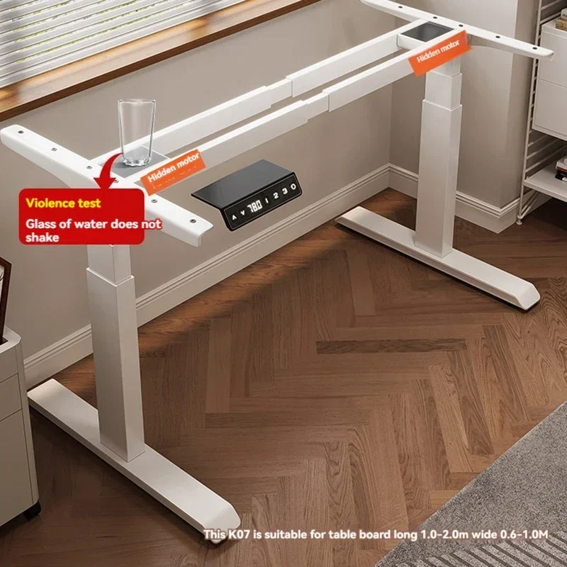 

Dual-motor dual-axle office desk,large electrically adjustable table legs,computer desk stand,study desk height adjustment platf