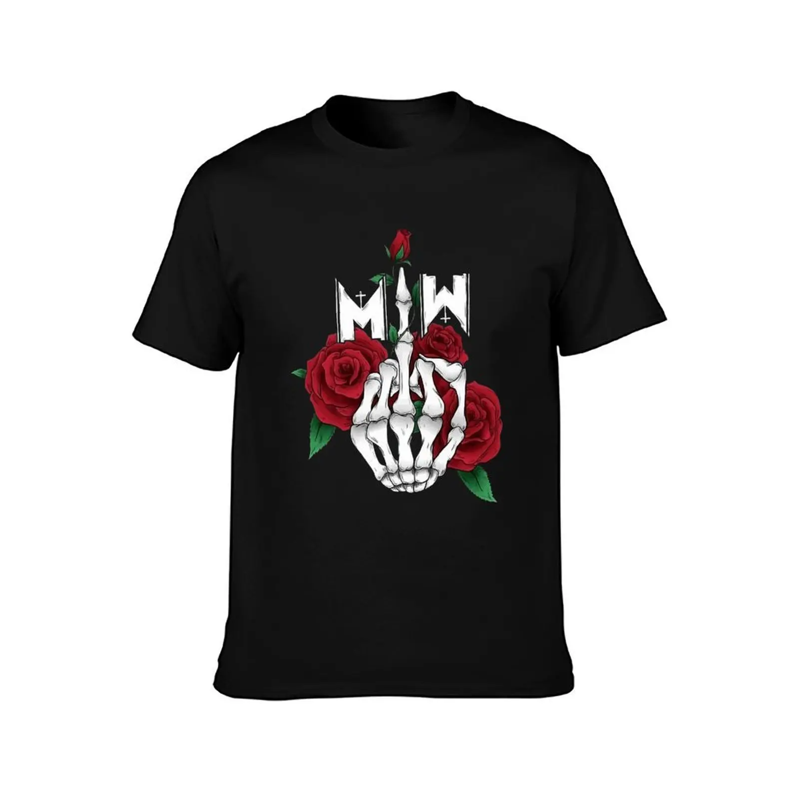 Motionless in White Men's T-Shirt Casual Fashion Short Sleeve Cotton T-Shirt