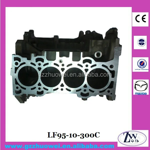 ForAuto Spare Part Engine Cylinder Block For M3 5 6 LF95-10-300 LF95-10-300C