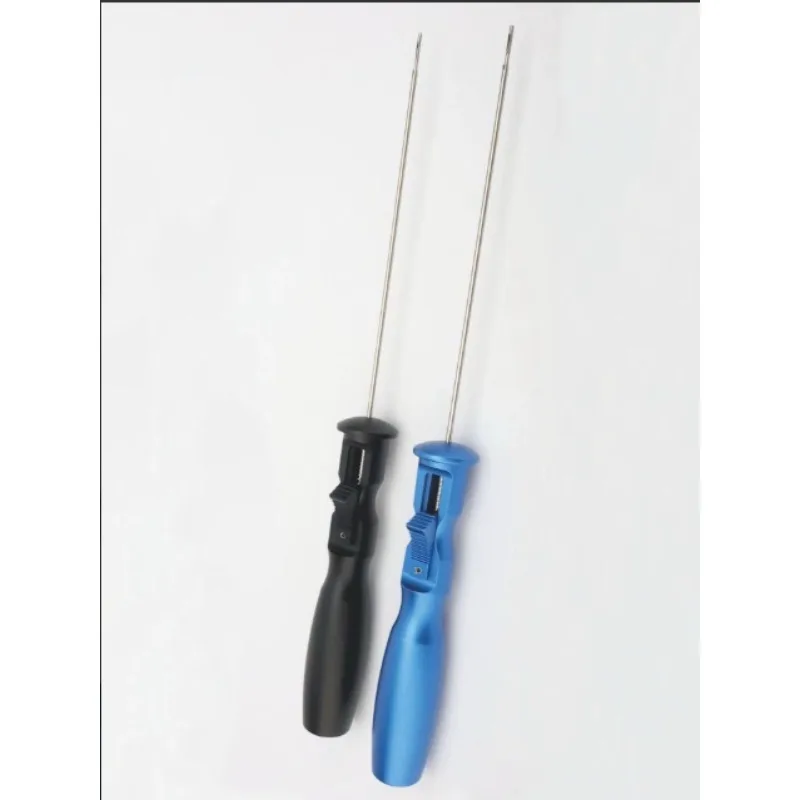 Orthopedic Knot Pusher Cutter Stainless Steel Suture Cutter Arthroscopy Instrument Meniscus Tool 0.7x145mm