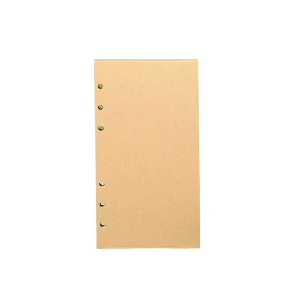 

45Sheet Loose-Leaf Notebook Refill Paper Line Grid Index Inside Page Cards A5 A6 A7 Inner Refill Paper Separator Page Paper