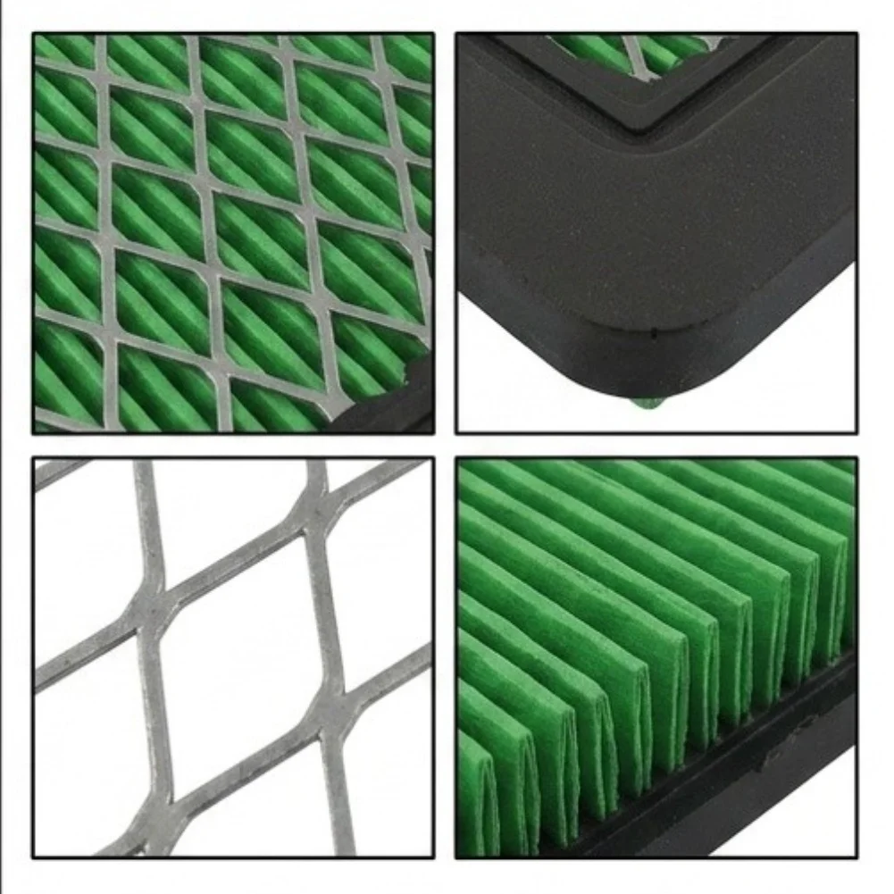 For Honda Lawnmower Air Filter Replacement for GC135 GCV135 GC160 Engine Models ABS 113.1mm x 114mm x 23mm Dimensions